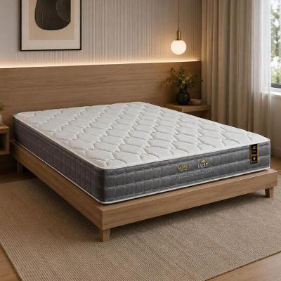 Colchão Queen Molas Ensacadas D65 Lust King Koil 158x198x24CM Cinza Multimóveis