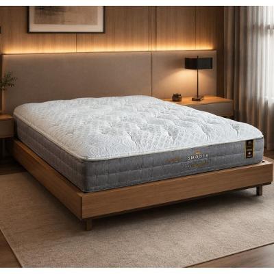 Colchão Queen Molas Ensacadas Smooth D45 158x198CM Cinza Multimóveis