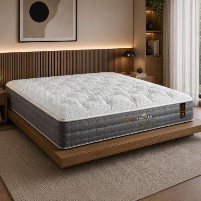 Colchão King Molas Ensacadas Smooth D29 193x203CM Cinza Multimóveis