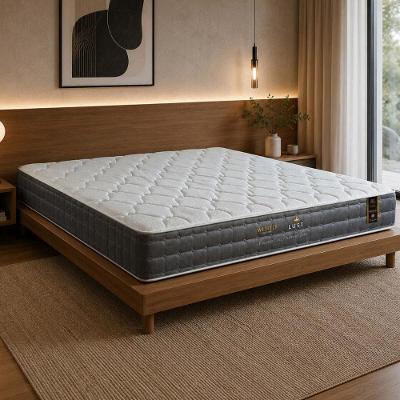 Colchão King Molas Ensacadas Lust D65 193x203x24CM Cinza Multimóveis