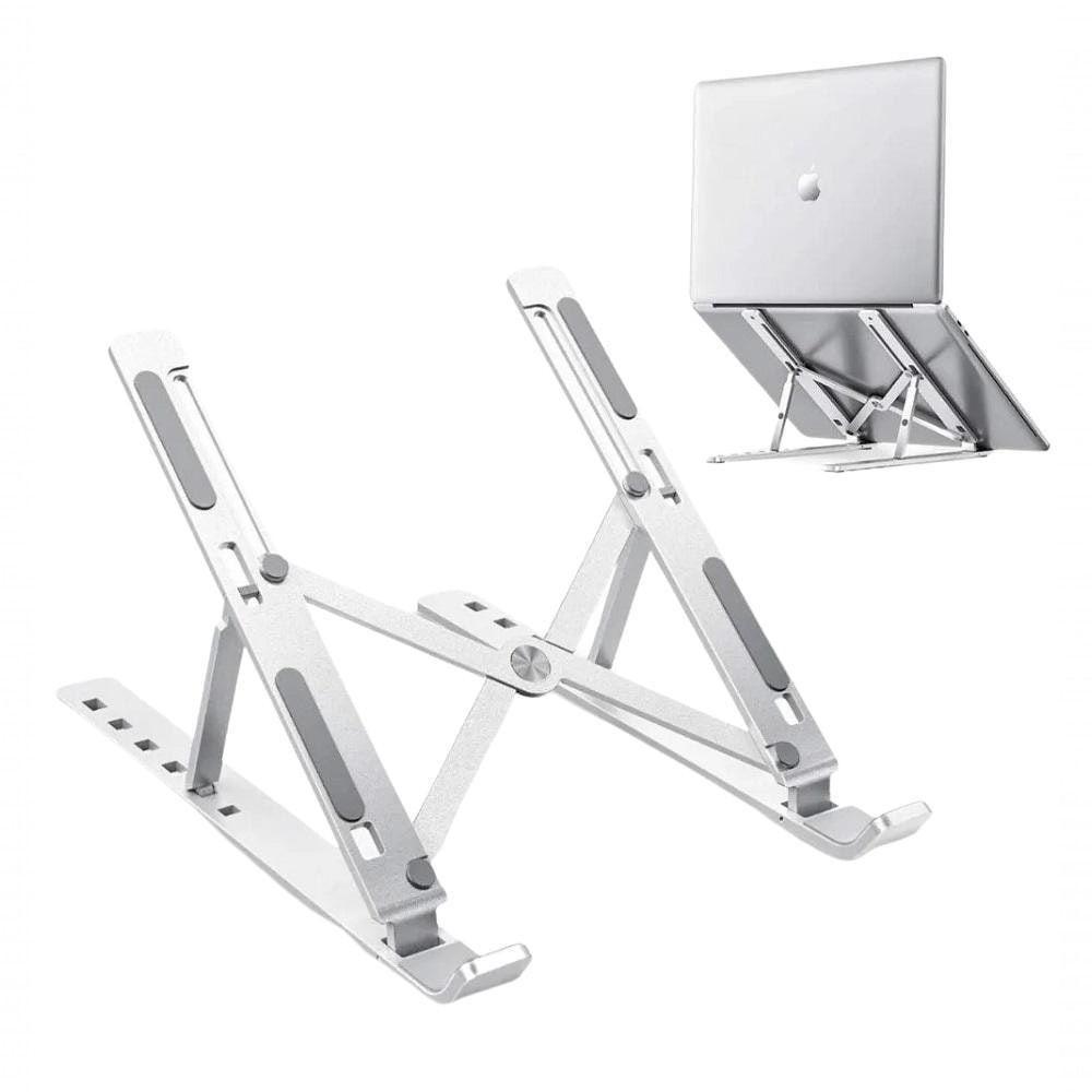 Suporte Para Notebook Alumínio Ajustável Dobrável - Conforto Q-1019 - 1