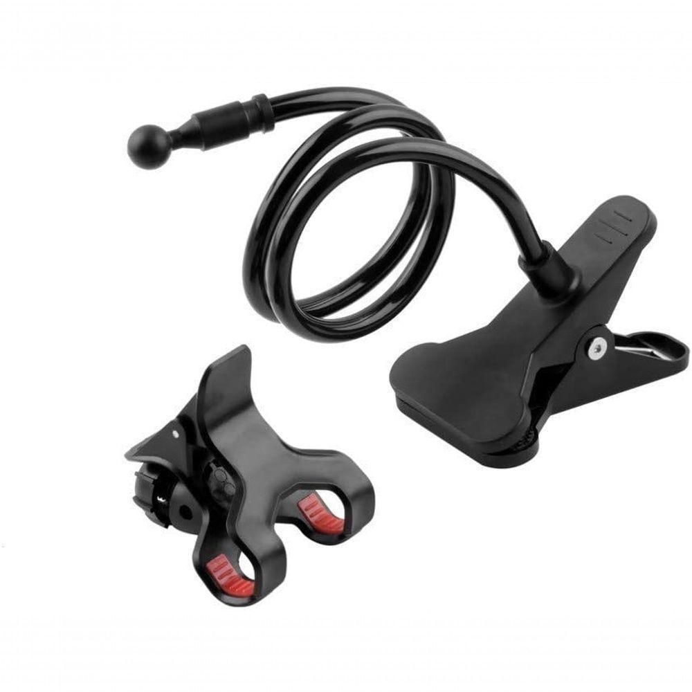 Suporte Para Celular Universal - Super Articulado - Multi Uso Pegador Preto - 3