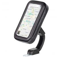 Suporte Capa Moto Retrovisor Prova D'Água Celular Até 6,3 Rt - 2
