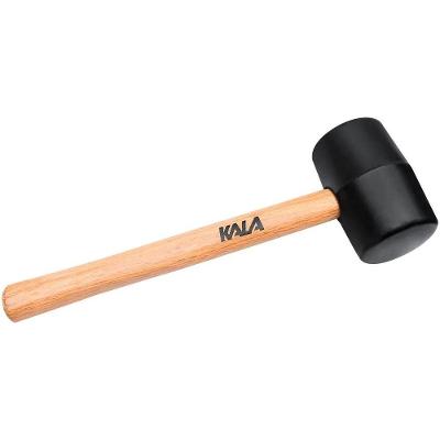 Martelo de Borracha 40mm para Assentamento Bivolt Preto Kala para Pisos e Basalto