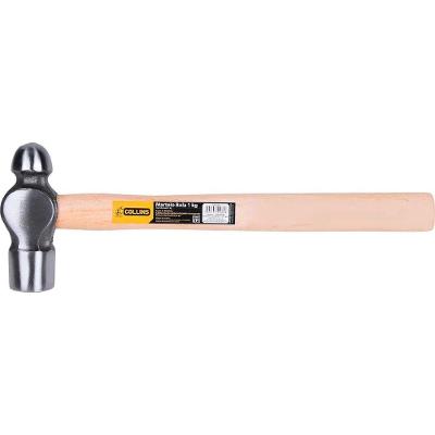 Martelo Bola 1kg Collins com Cabeça em Formato de Bola e Empunhadura Ergonômica - 1KG