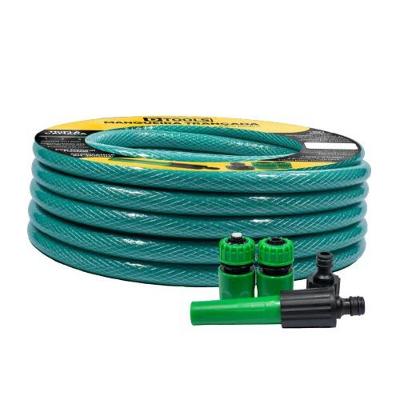 Mangueira para Jardim Trançada com Kit Verde Acqua Dtools 15M