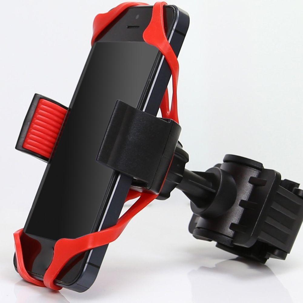 Suporte Celular Bike Bicicleta Moto Gps Celular Até 6.3 Polegadas Mtg-015 - Tomate - 2