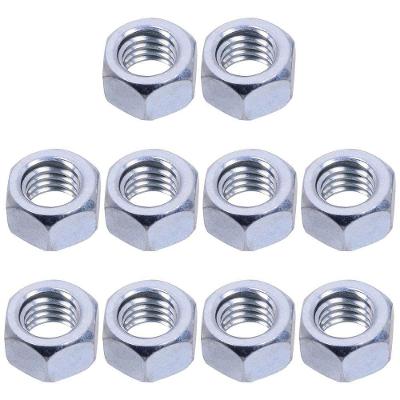 Porca de Parafuso 421995 com Fixação Segura Zincada Worker 10 PEÇAS