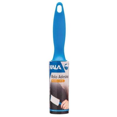 Rolo Adesivo Kala 76mm X 1,8m com 21 Folhas para Roupas Tapetes e Estofados com Base de Cloreto