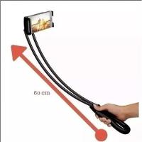 Suporte De Celular Flexível Articulado Para Pescoço -Preto - 3