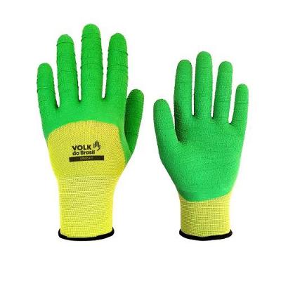 Luva Green Fit 9 (g) com Látex Corrugado para Alta Adesão Volk do Brasil 250 graus C