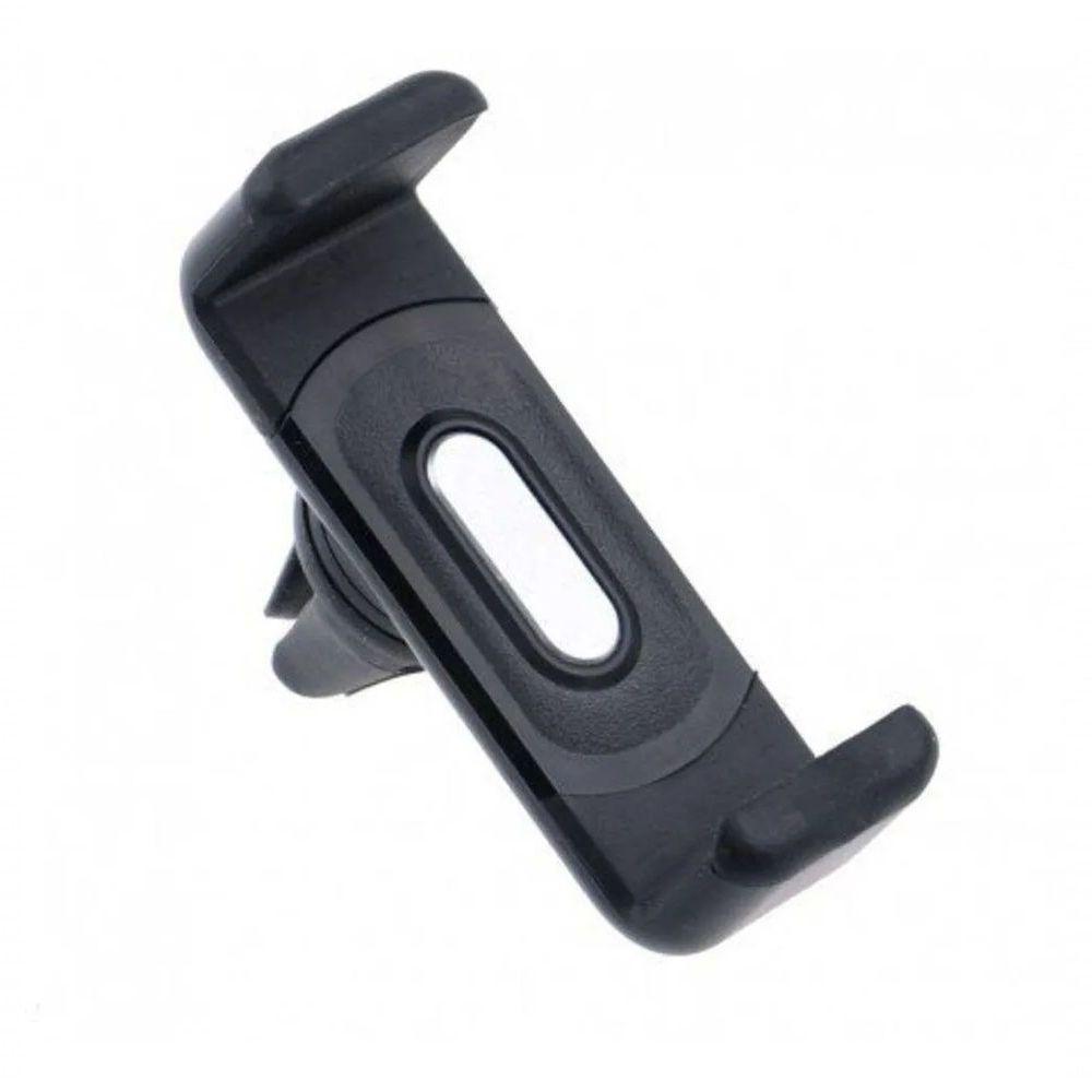 Suporte Celular Veicular Universal Portátil Fixa Na Saída De Ar Preto - 3