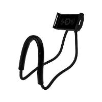 Suporte Celular Articulado De Pescoço Cama Mesa Sofá Preto - 1