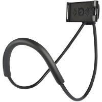 Suporte Celular Articulado De Pescoco Selfie Cama Mesa Sofa Preto Pescoço Preto - 1