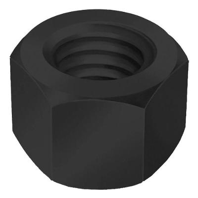 Porca de Parafuso Ma C.8 18mm Enegrecida Temperada Preto Ciser