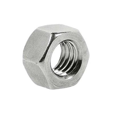 Porca 3-16'' Sextavada Zincada com Rosca UNC 24 Cinza Jomarca