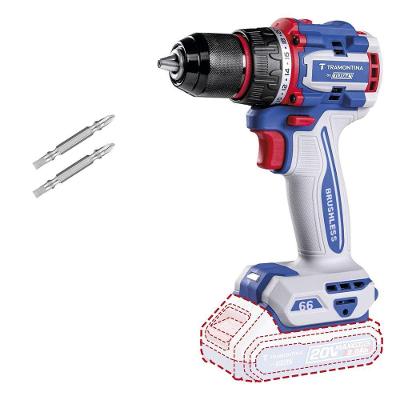 Parafusadeira Furadeira Tramontina Profissional 1-2 20V 66 N.m Brushless Amarelo 20V