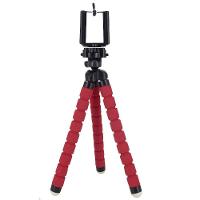 Suporte Celular Câmera Com Tripé Flexível - Vermelho - 4