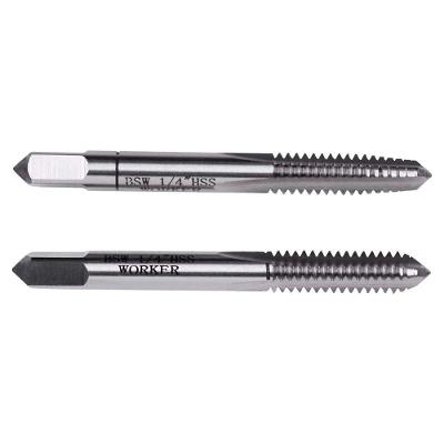 Macho Manual Whitworth Grossa Bsw 1-4 com 2 Peças para Roscas Internas Worker