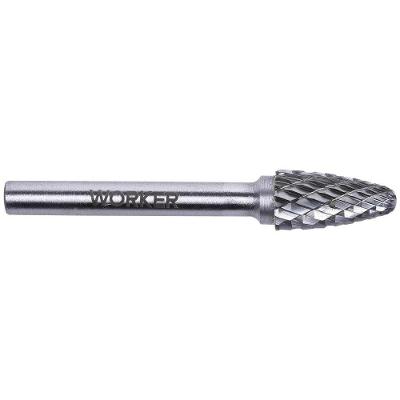 Lima Rotativa 10x20x6mm para Rebarbação e Solda com Ponta em Metal Duro Worker