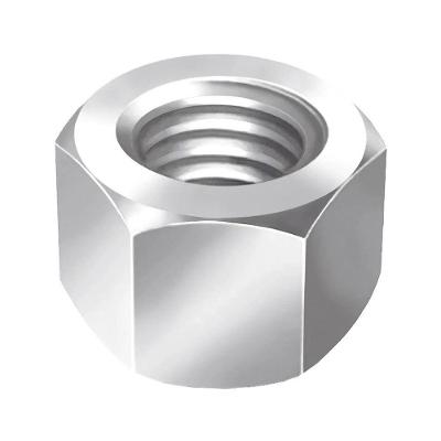 Porca de Parafuso Sextavada UNC Fixacao Zincado Branco Ciser 5-8x15-16