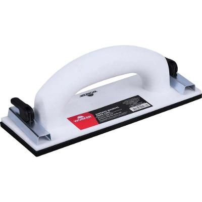 Lixadeira Manual 497665 com Presilhas Metálicas Galvanizadas Base EVA Worker 80X230MM