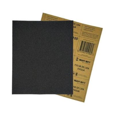 Lixa d'água Grão 600 Heavy Duty para Desbaste Úmido em Metais Pintura e Funilaria Bivolt