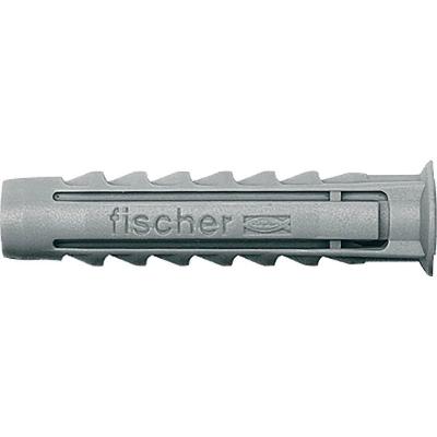 Bucha de Nylon SX Fixacao Macica Oca Branco Fischer 1-4" 300 Pecas Bivolt