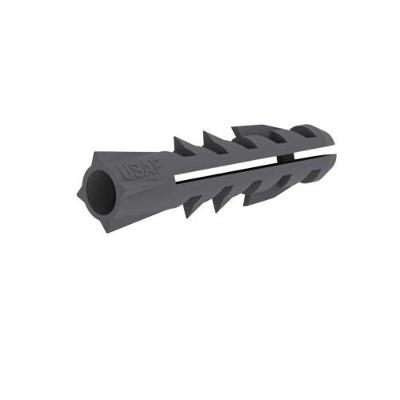 Bucha 8mm para Bases Sólidas Fixação Segura Pead Cinza USAF 1000 Unidades