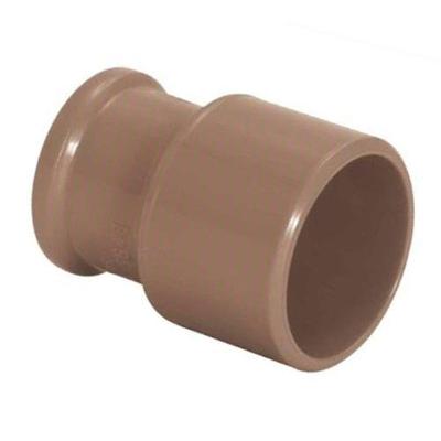 Bucha de Redução Soldável 50 X 25mm (Longa) com Junta Longa Plastubos PVC 50X25MM