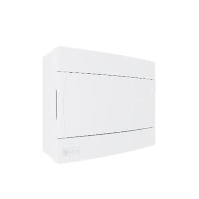 Caixa de Distribuição Sobrepor para Disjuntor 9 DIN - 6 UL com Tampa Suporta 9 DIN Ou 6 UL Branco
