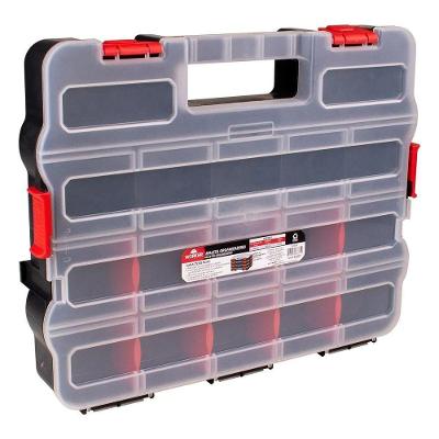 Caixa Organizadora 310x389x67mm com Divisões Removíveis Preto Worker