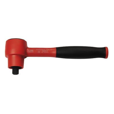 Catraca Isolada IEC 60900 8'' Encaixe 3-8'' Segurança Até 1.000V CA Empunhadura Preto Tramontina