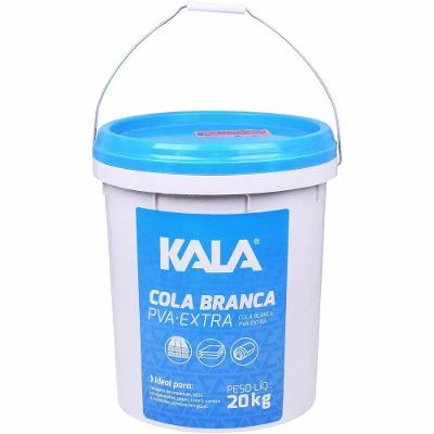 Cola Branca PVA Extra Multiuso para Madeira e Papel Kala 20KG