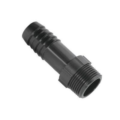 Conexão para Sistema Hidráulico Adaptador C 1'' com Pontas Espigão e Roscável Preto Amanco