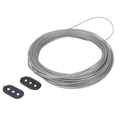 Corda de Varal 3775 com Aço Revestido com PVC Bivolt Del Wal 15M