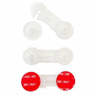 Trava de Segurança Infantil Kit 8 Unidades Multiuso Transparente OEM