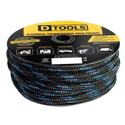 Corda Trançada Multiuso DTOOLS Diâmetro 14,0mm 40 Metros Colorida Dtools