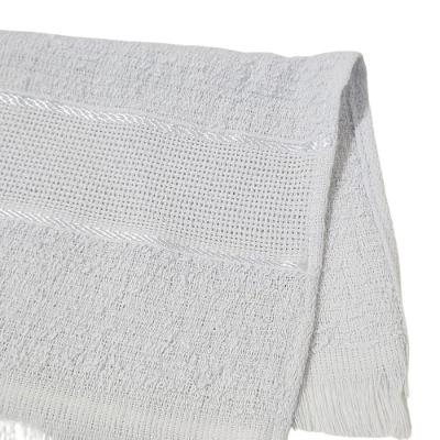 Kit 10 Toalhas de Mão Social 100% Algodão 260G-M2 Macia Branca OEM