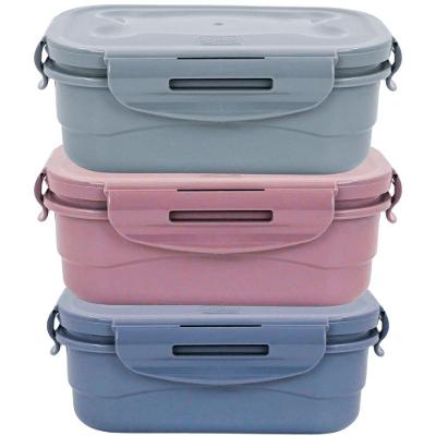 Pote Mini Marmita Hermética 1515 com Vedação Segura em PP para Lanches e Refeições Compactas Branco