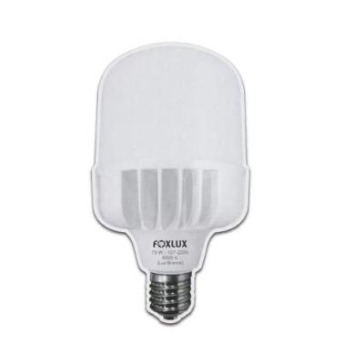 Lâmpada LED Alto Fator 75W 6500K Base E-40 Branco Bivolt Foxlux