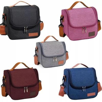 Bolsa Térmica com Alça Lancheira Portátil Oxford Manta Laminada para Trabalho e Fitness OEM