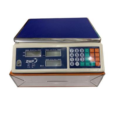 Balança Eletrônica Digital Nova-1:zwp-branco Alta Precisão 40KG Bivolt Residencial Branco OEM