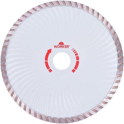 Disco Diamantado Serra Mármore Turbo para Corte de Pedras 110MM X 20MM Worker