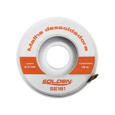 Dessoldadora para Eletrônica SE181 com Malha 2MM X 1,5M Solden