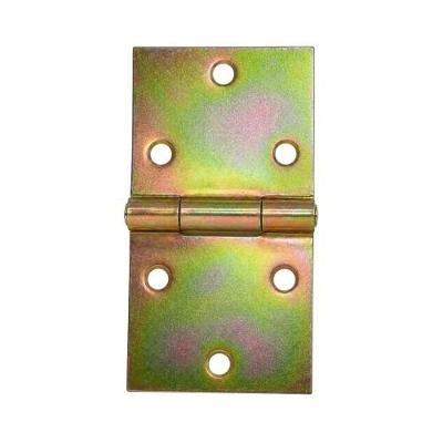 Dobradiça Quadrada 2806 para Porta em Aço Acabamento Bicromatizado 1,5 Loth