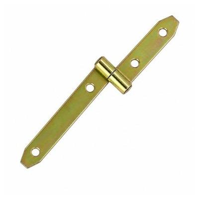 Dobradiça para Portão Estreita Parafusar 10 Bicromatizada com Parafuso Rotor em Latão Loth