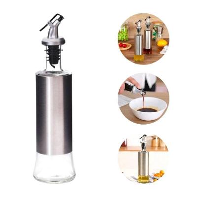 Galheteiro Azeite Vinagre Shoyu 300ml com Bico Dosador e Abertura com uma Mão para Cozinha