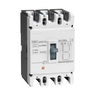 Disjuntor Caixa Moldada 3p 250a com Proteção Contra Sobrecarga 220V Chint