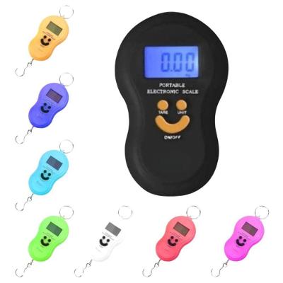 Balança Digital de Mão com Gancho Portátil 50KG Função Tara Display LCD Bivolt Top Rio